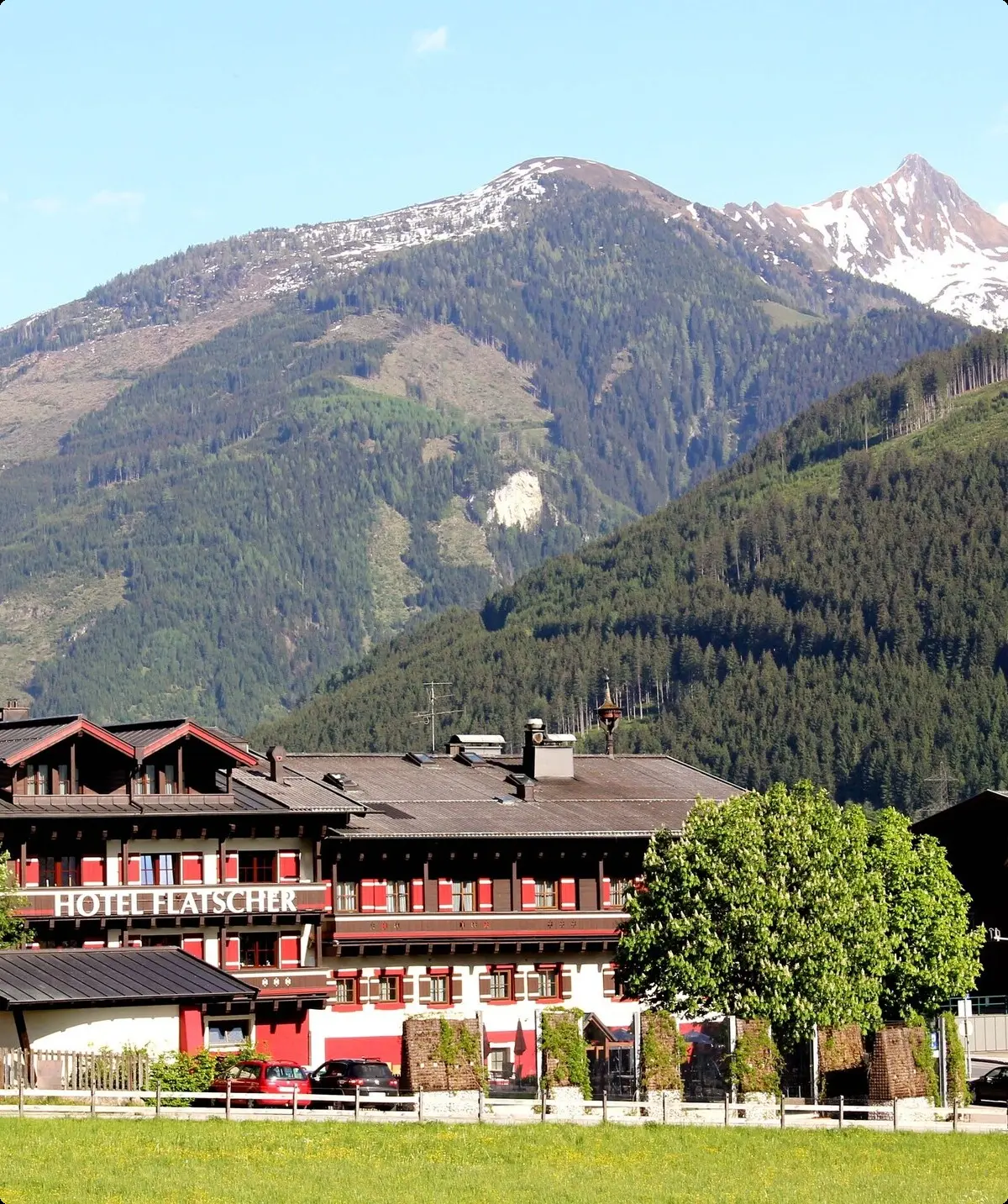 In traumhafter Lage: das Hotel Flatscher | © Hotel Flatscher