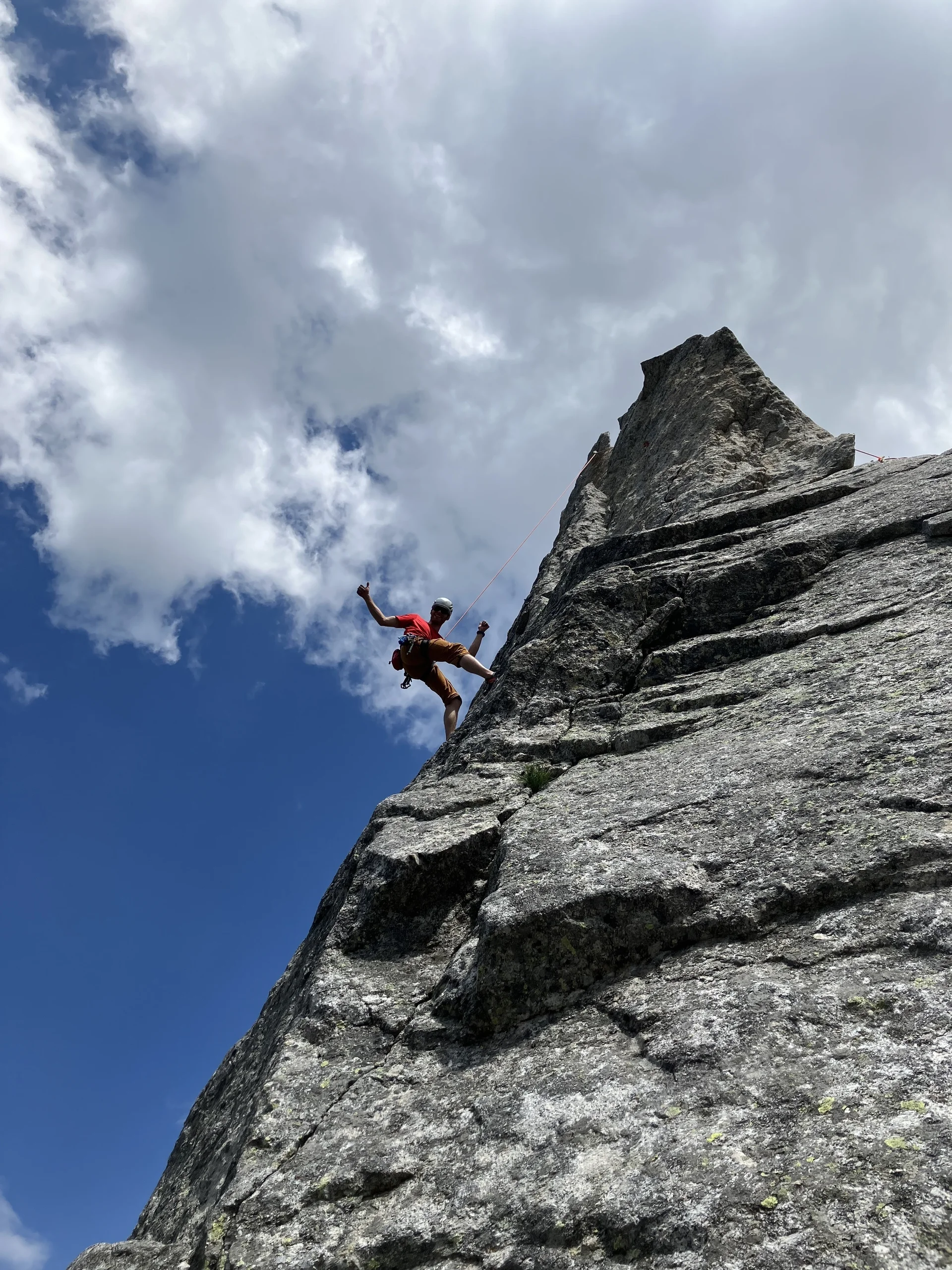 Gemeinsame Klettertour der Klettergruppe Breitensport | © Maike Töpsch 