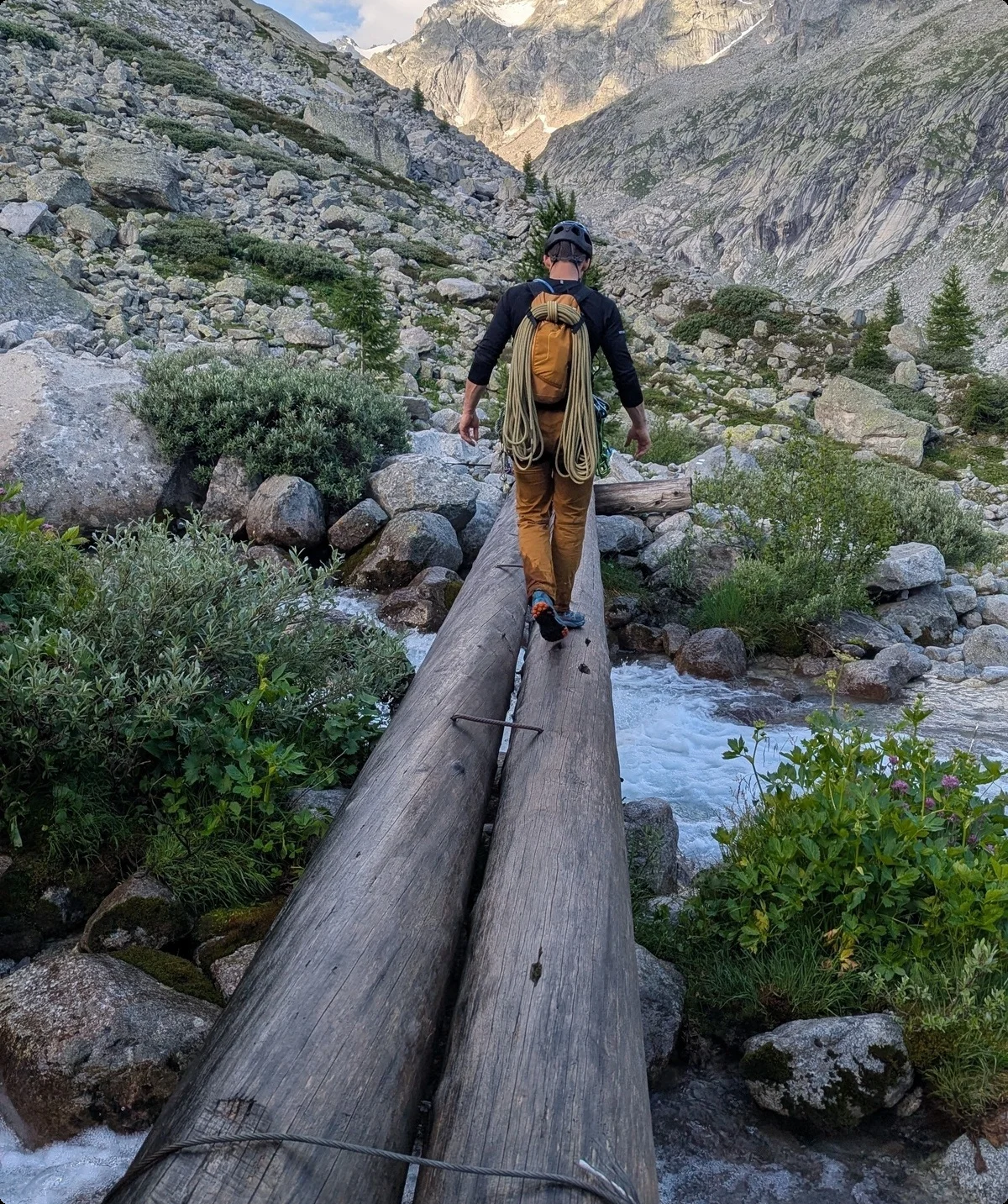 Klettern an der Albigna | © Alina Gröger 