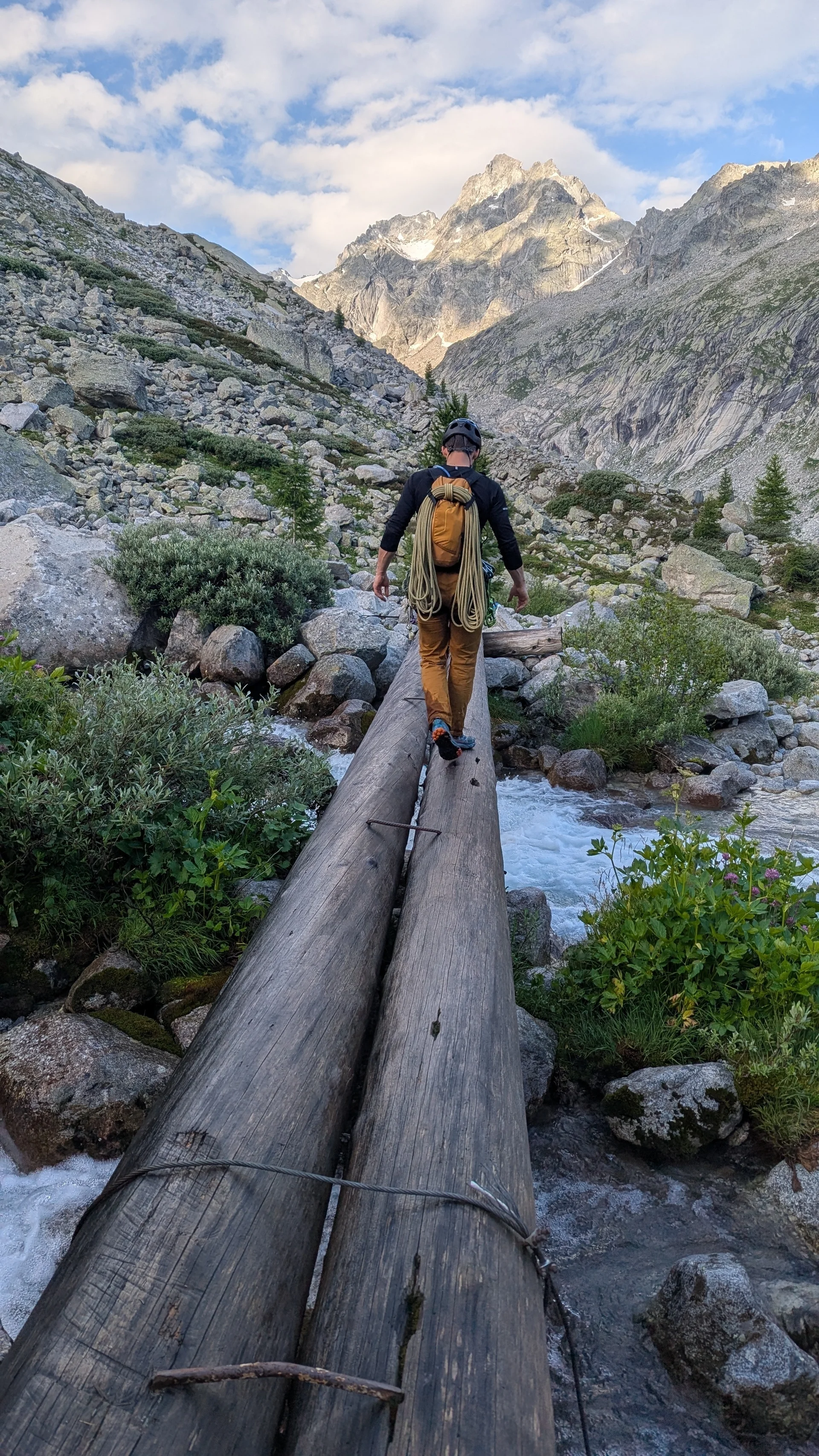 Klettern an der Albigna | © Alina Gröger 