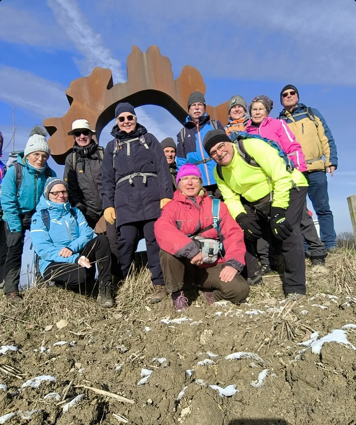 Gruppenbild - Wegmarke Kontur | © Lydia Mihlan