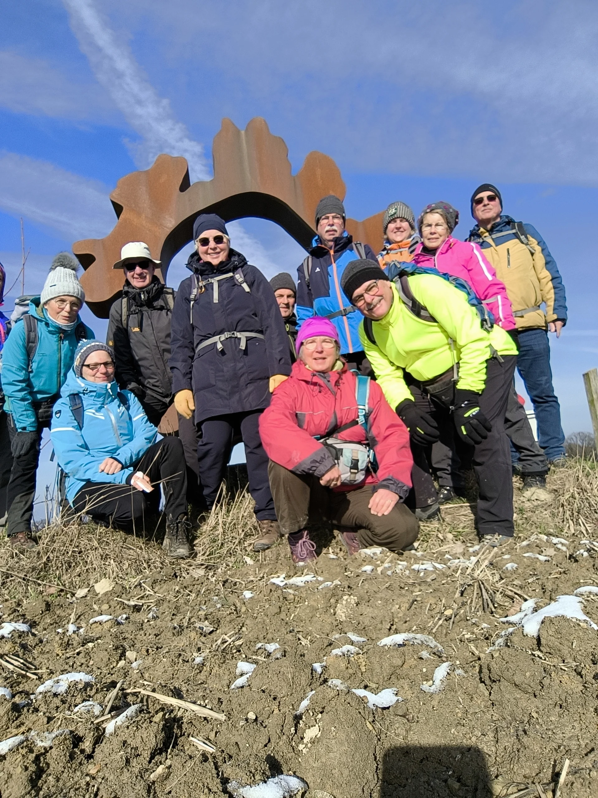 Gruppenbild - Wegmarke Kontur | © Lydia Mihlan