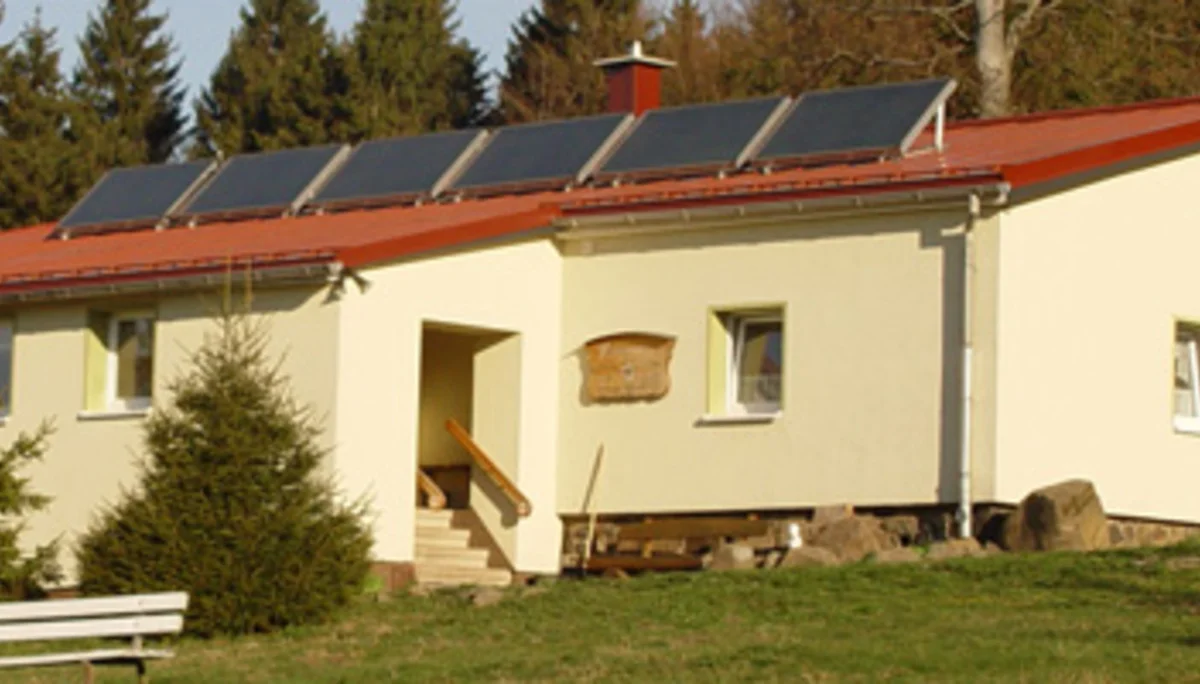 Die Hütte von Außen | © DAV Beckum