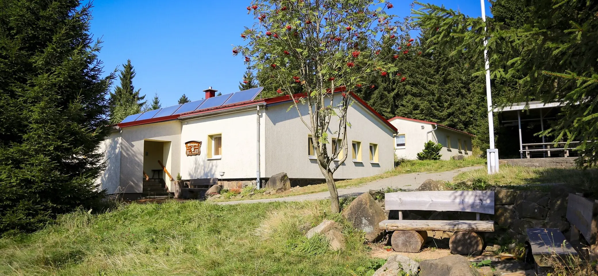 Die Hütte von außen | © DAV Beckum