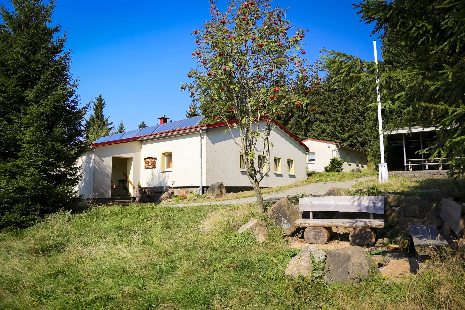 Die Hütte von außen | © DAV Beckum