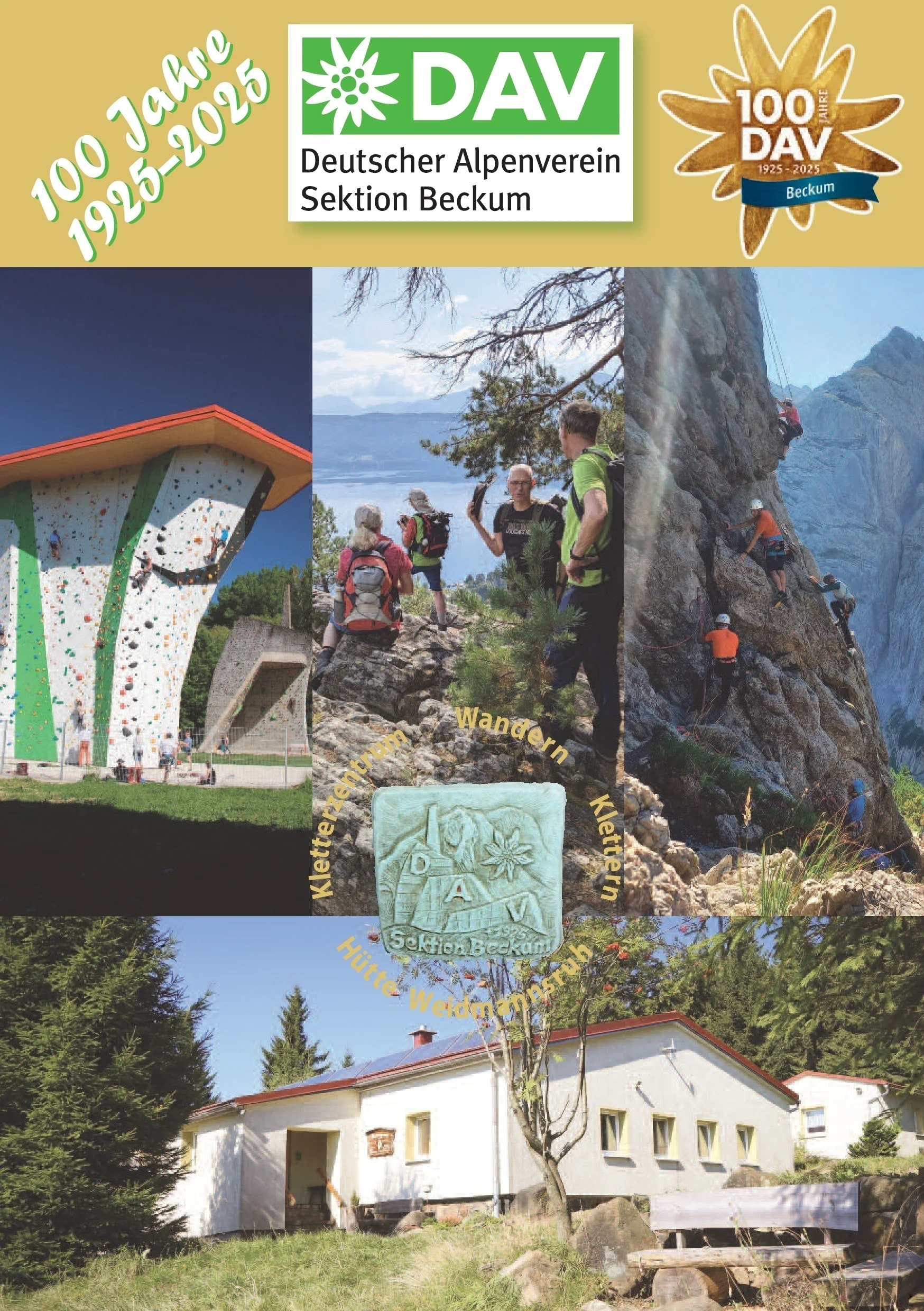 Titelseite des Jubiläumshefts | © DAV Beckum